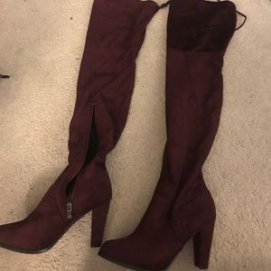 Over the knee boots from Nordstrom