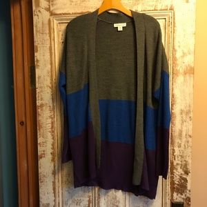 Coldwater Creek 3 color sweater