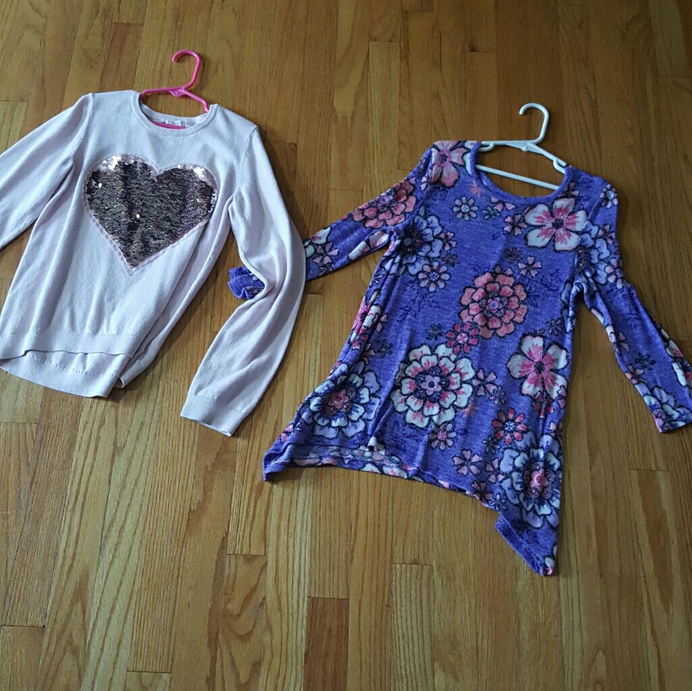 Girls set of justice sweaters!