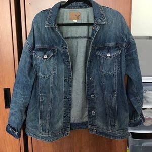 AE Oversized Boyfriend Jean Jacket