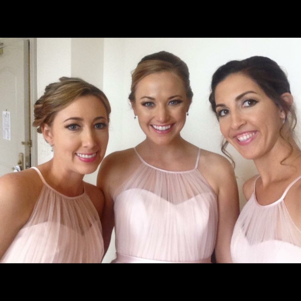Blush Bridesmaid Dress worn once