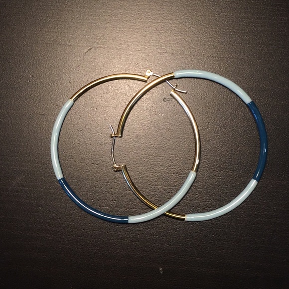 J. Crew Jewelry - Beautiful J Crew hoop earrings