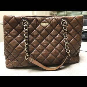 Kate Spade quilted bag with chain straps