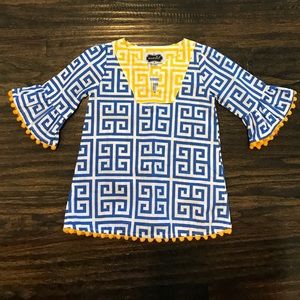 NEW NWOT Mud Pie Toddler Cotton Tunic