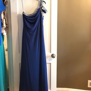Royal Blue Gown Size 14