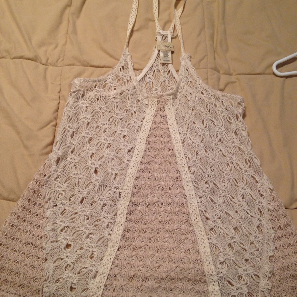 Crocheted Razorback tank