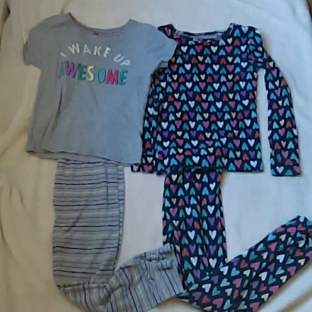 Set of 2 girls pajamas