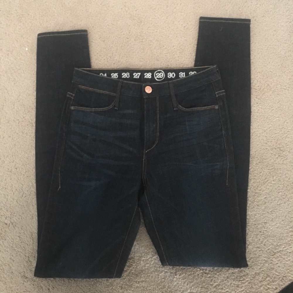 Earnest Sewn BNWOT GINGER.556 highrise skinny