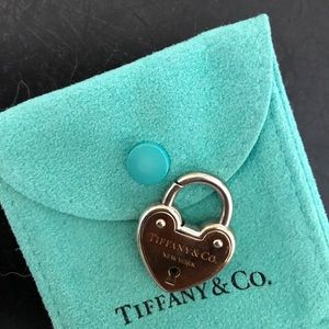 Tiffany rose gold and silver lock