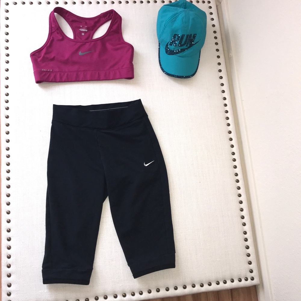 NIKE PRO ‘Dri-FIT’ BUNDLE: Hat, Pants, Sports Bra