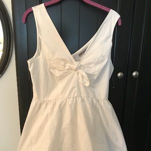 white vintage dress