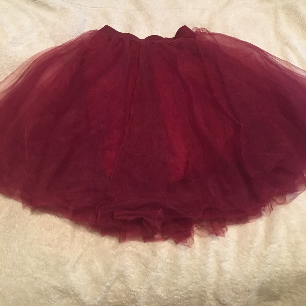 Rue 21 Burgundy Tutu