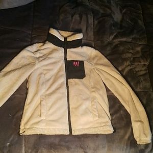 ***donating soon**Girls Abercrombie fleece jacket