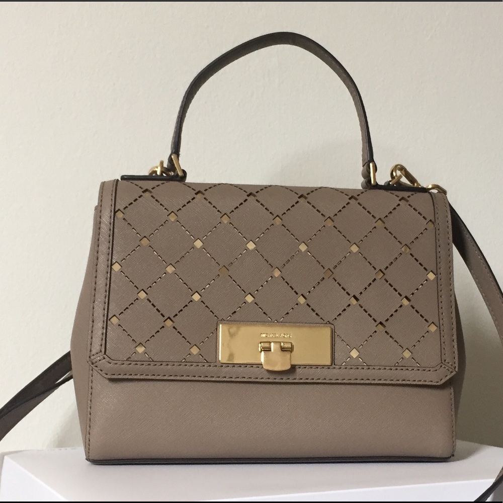 Michael Kors Jamey leather messenger bag