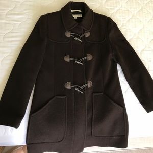 Brown wool coat