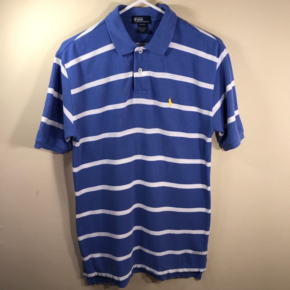 POLO Ralph Lauren Men’s Striped Mesh Shirt XL