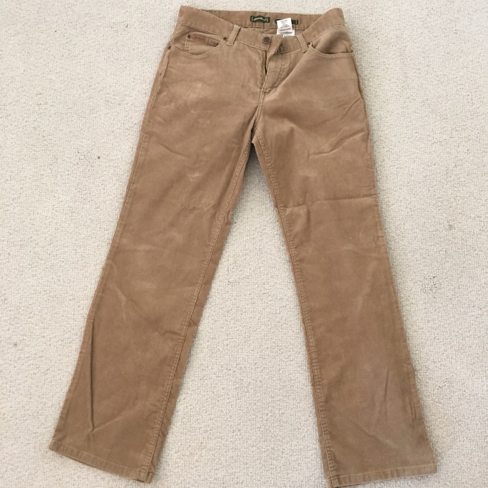 🌻Eddie Bauer sz6petite stretch corduroy hiwaist🌻