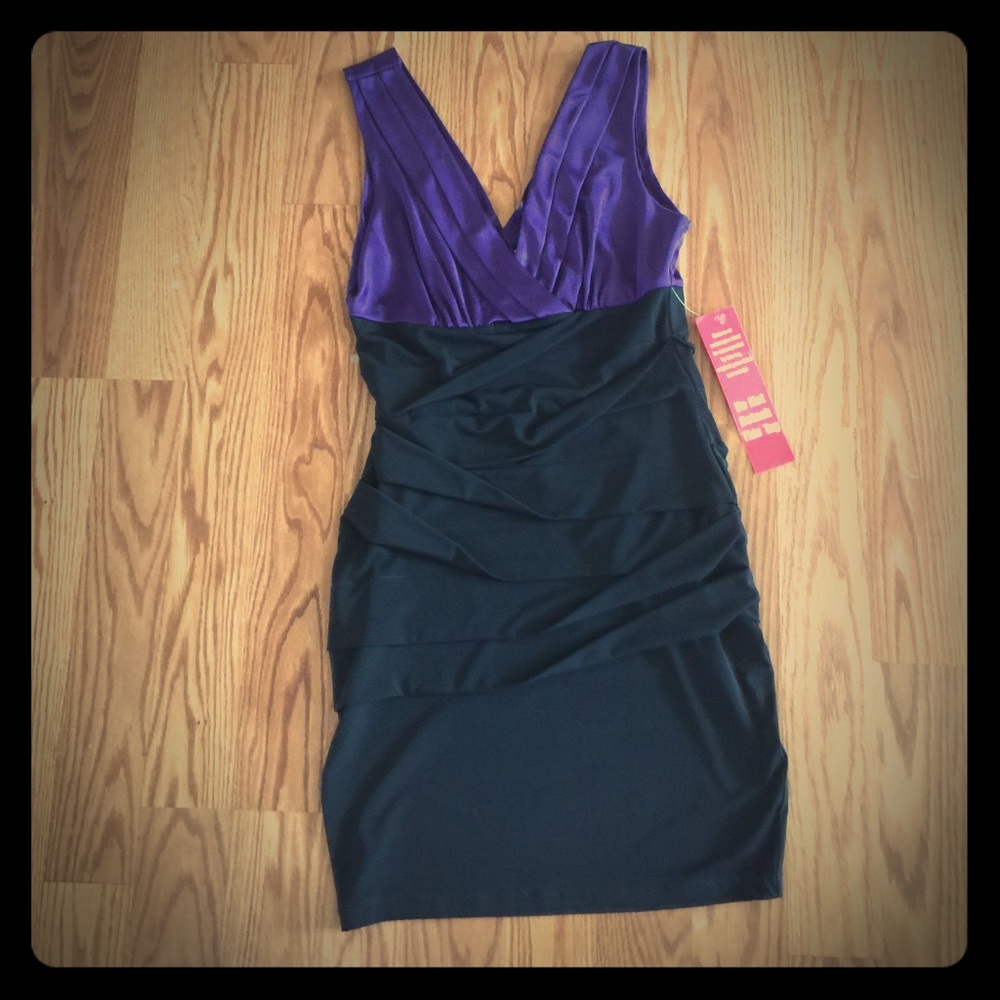 Black and Purple dress