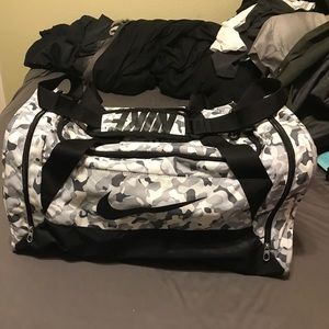 Nike Camo Duffle Bag