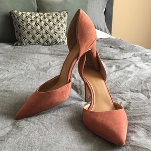 Banana Republic “Alicia” Dusty Rose D’Orsay Heels