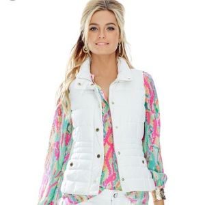 White Lilly Pulitzer Vest