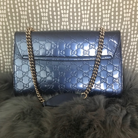 🚫⛔️SOLD⛔️🚫Gucci Emily guccissima metallic bag - Picture 5 of 8