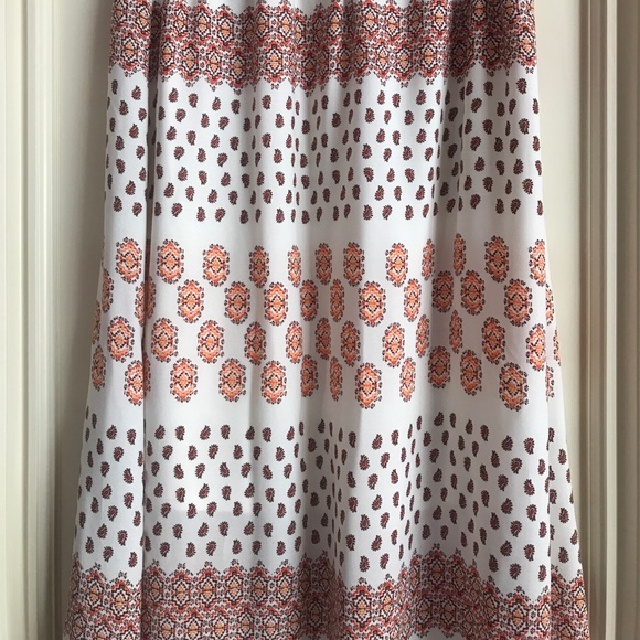 Red & White Maxi Skirt - Picture 3 of 3