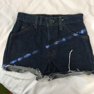 🌟 Vintage Orange Tag Levi High Waisted Shorts 🌟