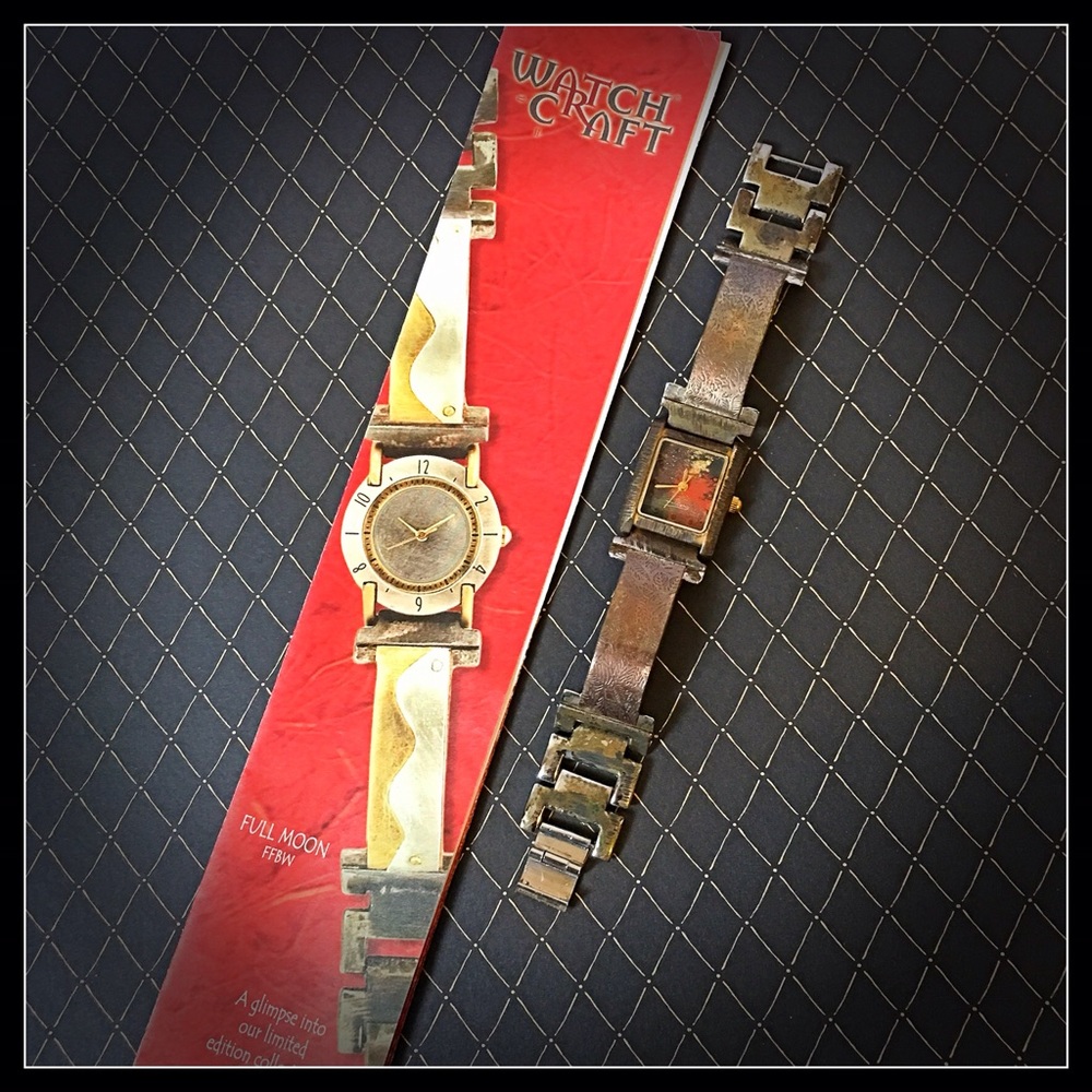 One Of A Kind Artisan Crafted Watch LIKE NEW!