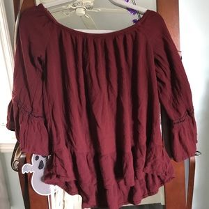 Off the shoulder top
