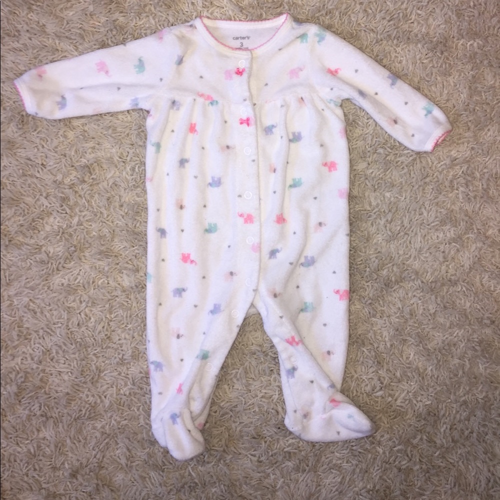 Baby girl sleeper