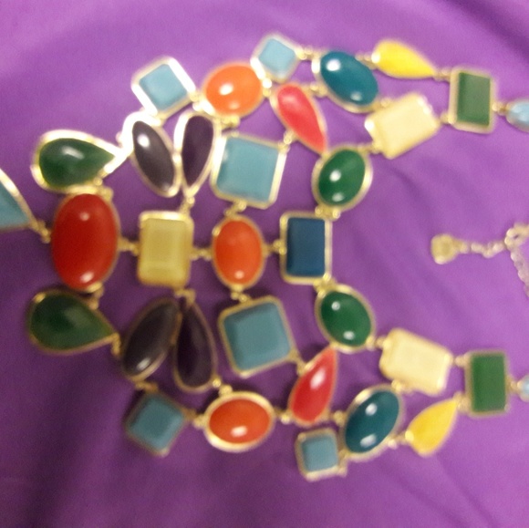 Liz Claiborne circa 1976 multi colored bib - Picture 4 of 7