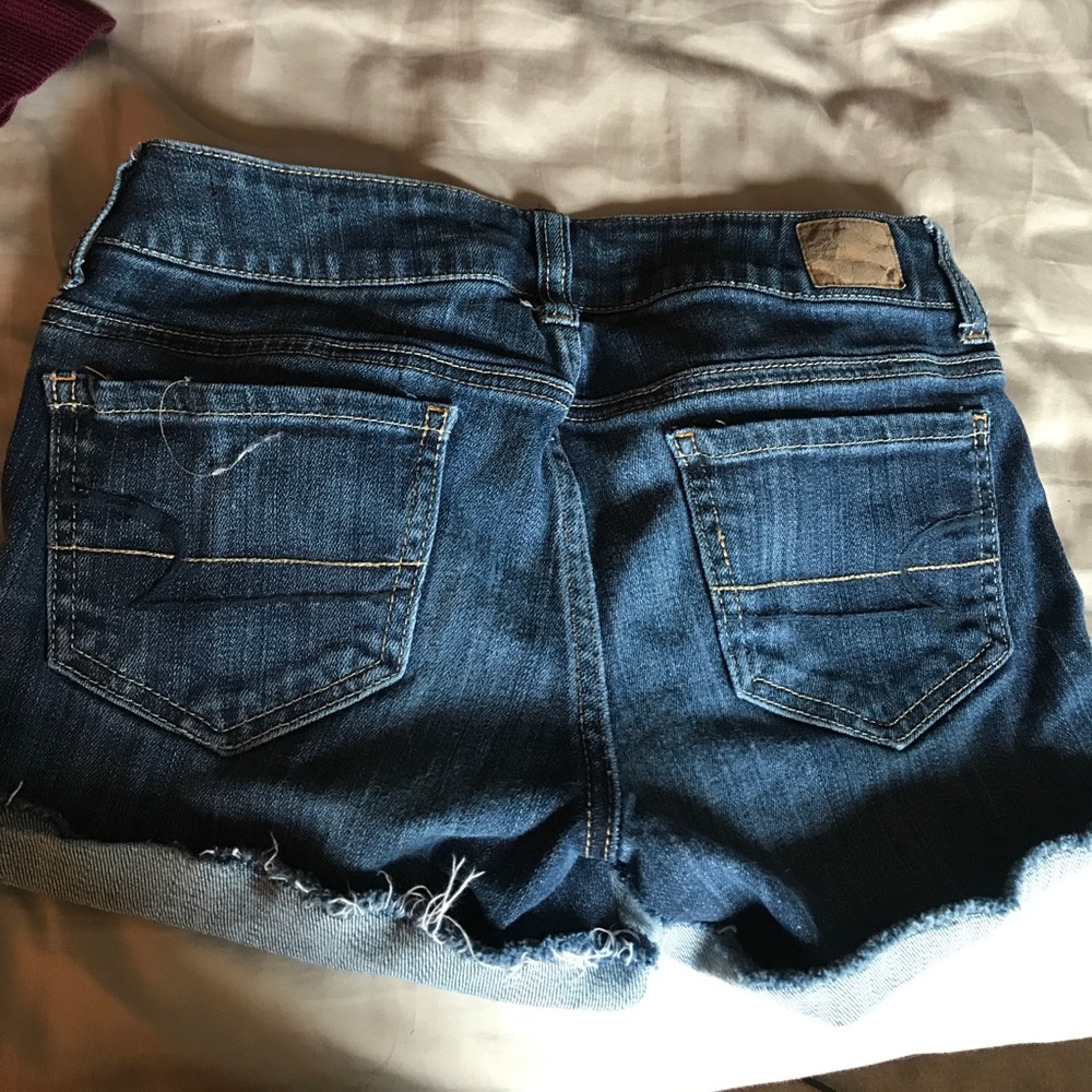 american eagle jean shorts