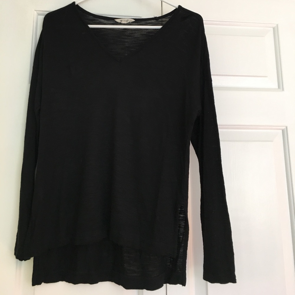 Madewell Anthem Long Sleeve V-Neck Tee