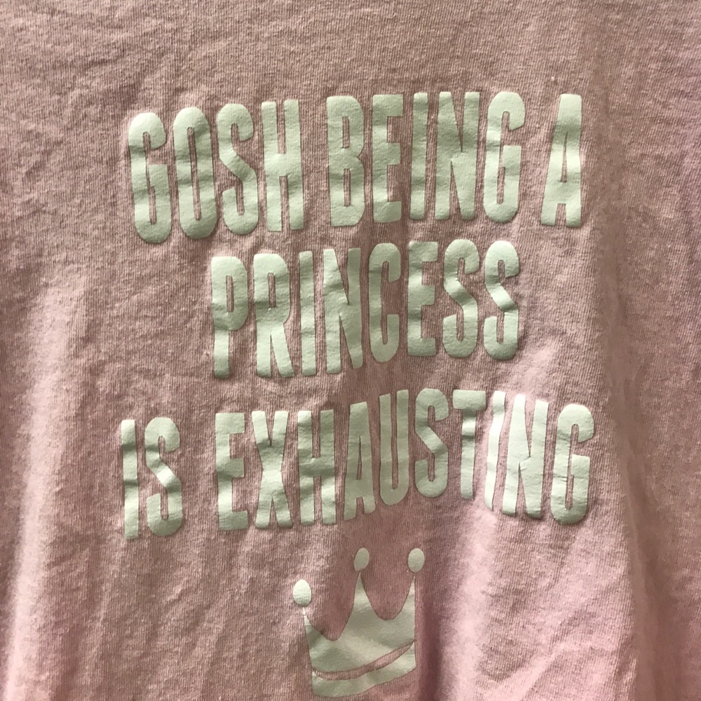 Gosh Being a princess is exhausting!