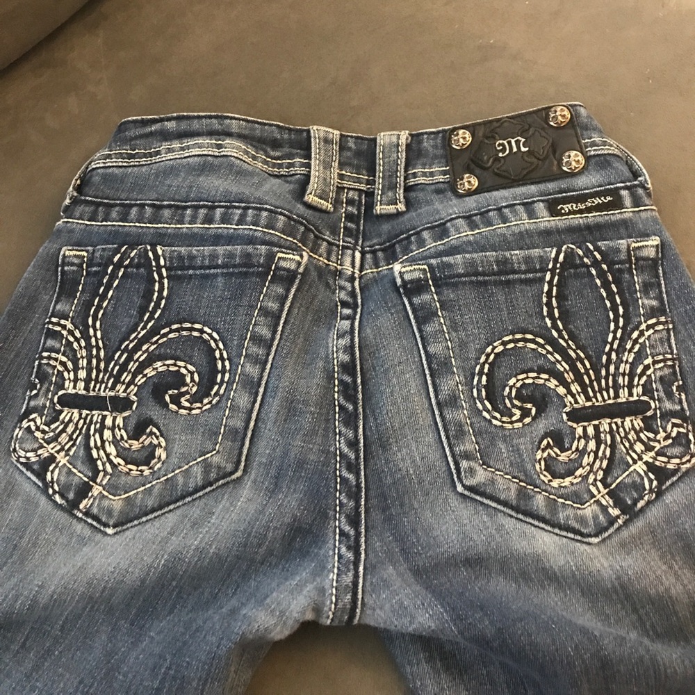 Miss me cropped jeans