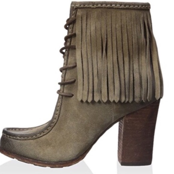 Frye Parker Fringe Boots NEW in Box 7.5 - Picture 2 of 4