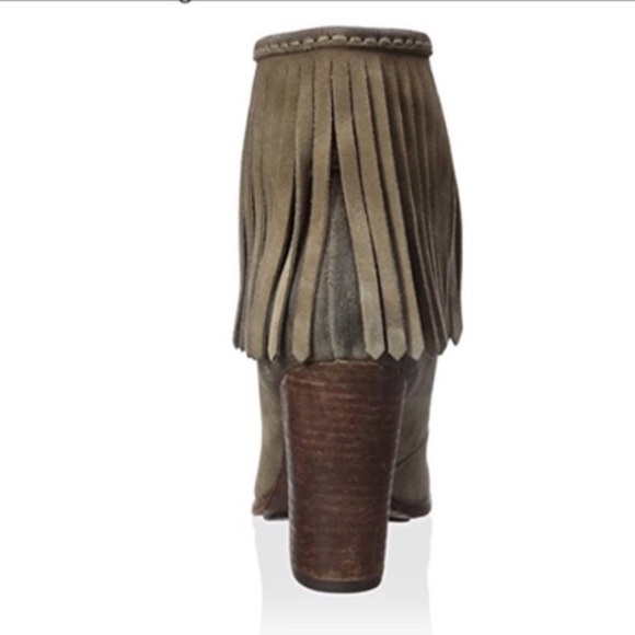 Frye Parker Fringe Boots NEW in Box 7.5 - Picture 3 of 4