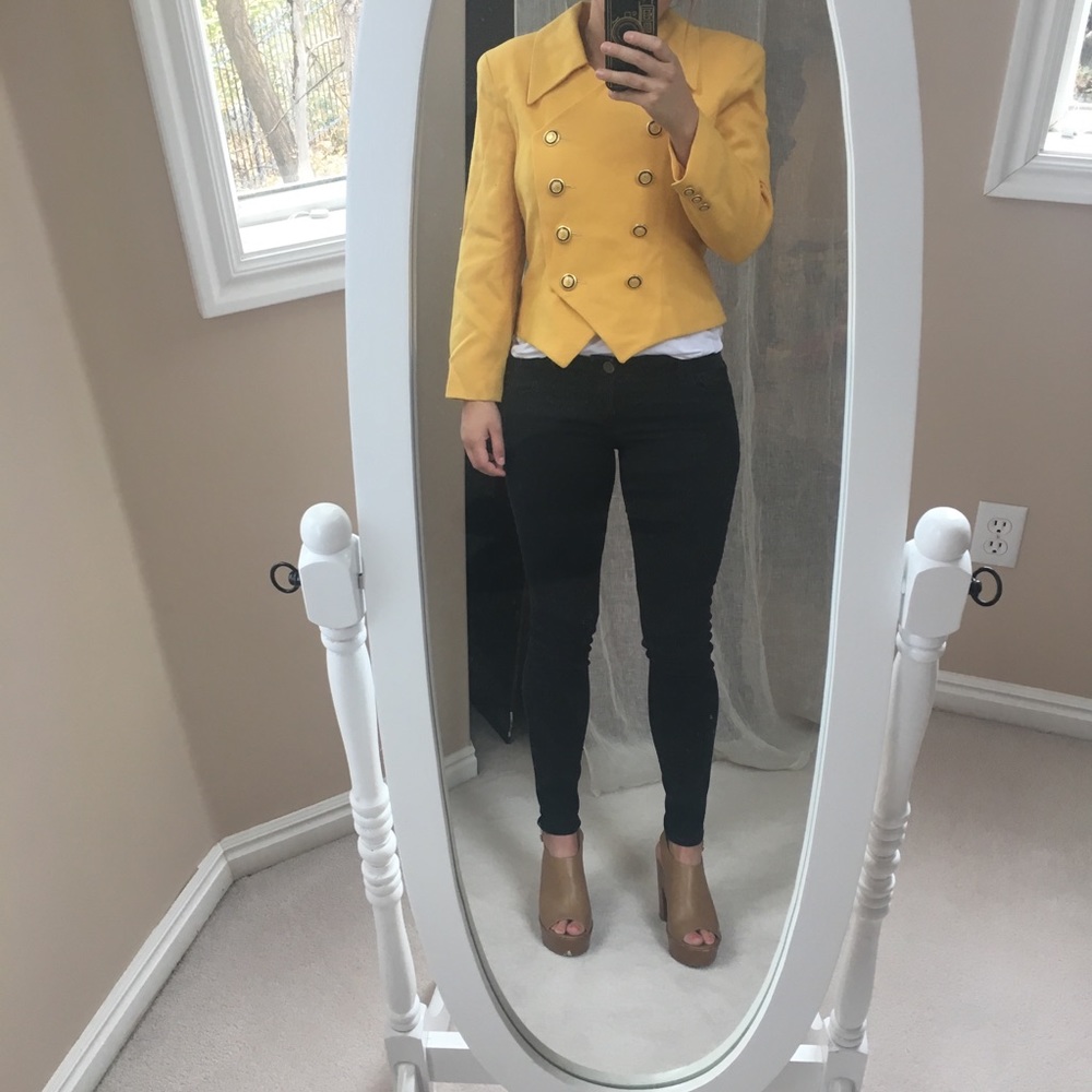 Yellow Blazer