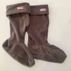 Hunter Boots Tall Fleece Socks EUC