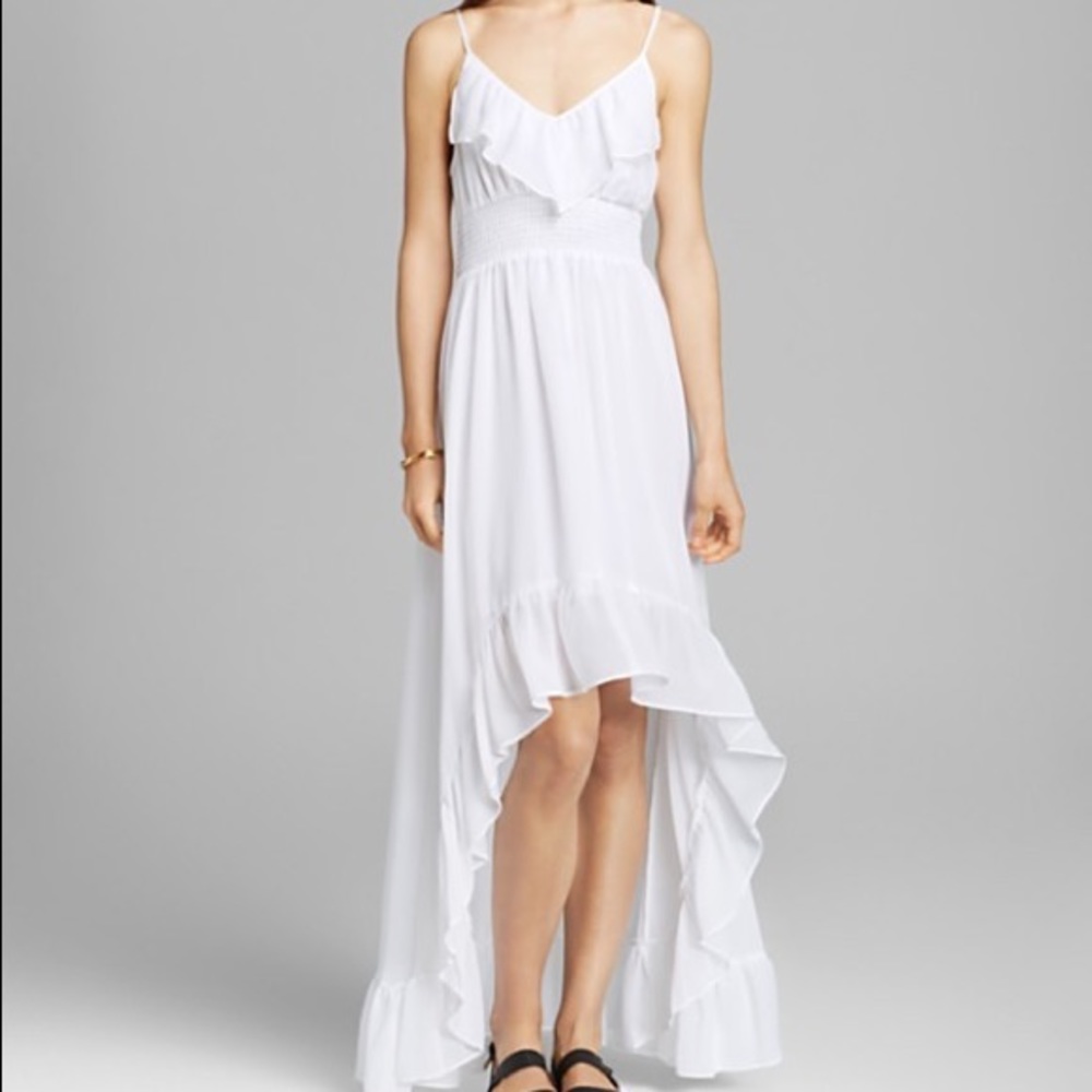 Guess chiffon ruffle maxi dress - Picture 1 of 3