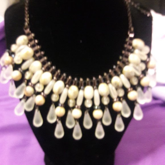 Liz Claiborne circa 1976 shells, beads necklace - Picture 1 of 4