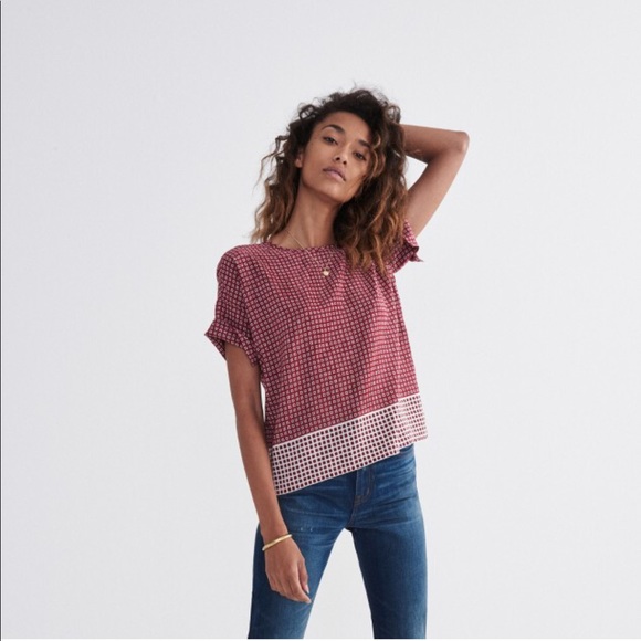 Madewell silk tee - Picture 4 of 5