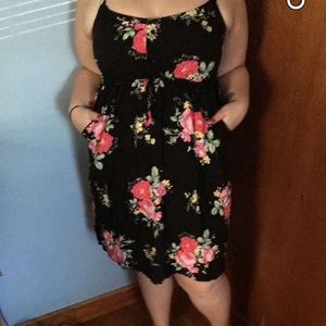 Torrid floral challis dress