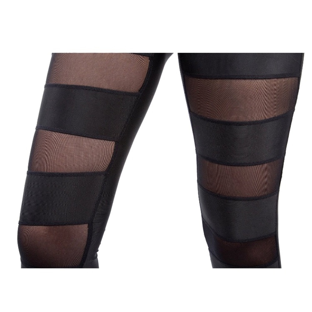 LAST PAIR XL🚨Mesh Cut-out Yoga Pants - Picture 4 of 7