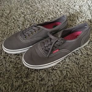 Levi’s Charcoal Gray Shoes