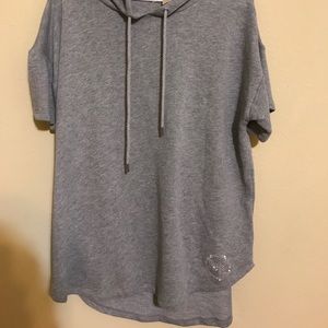 MK sweater with hoodie