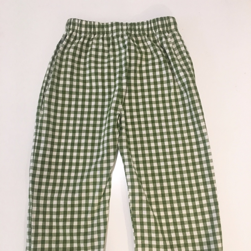 Toddler Boy Gingham Pants in 3T