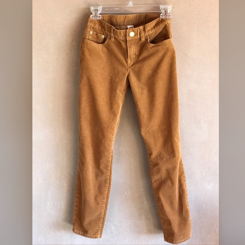 J.Crew Cords Straight Leg Cropped 28