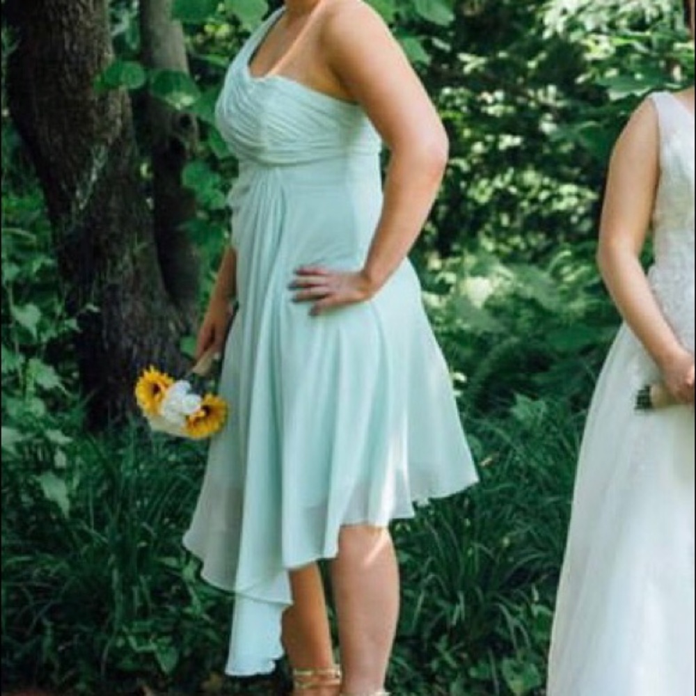 David’s Bridal Mint Size 12